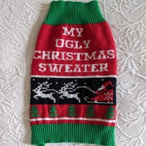 2/$18 Simplydog Ugly Christmas Sweater